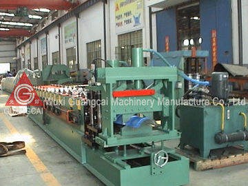 Ridge Cap Cold Roll Forming Machine With 3T Passive Decoiler Run Out Table