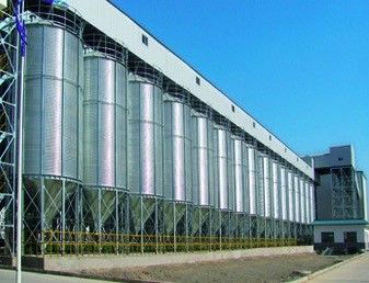 New Seeds Galvanized Steel Grain Bin / High Strength Metal Grain Silo